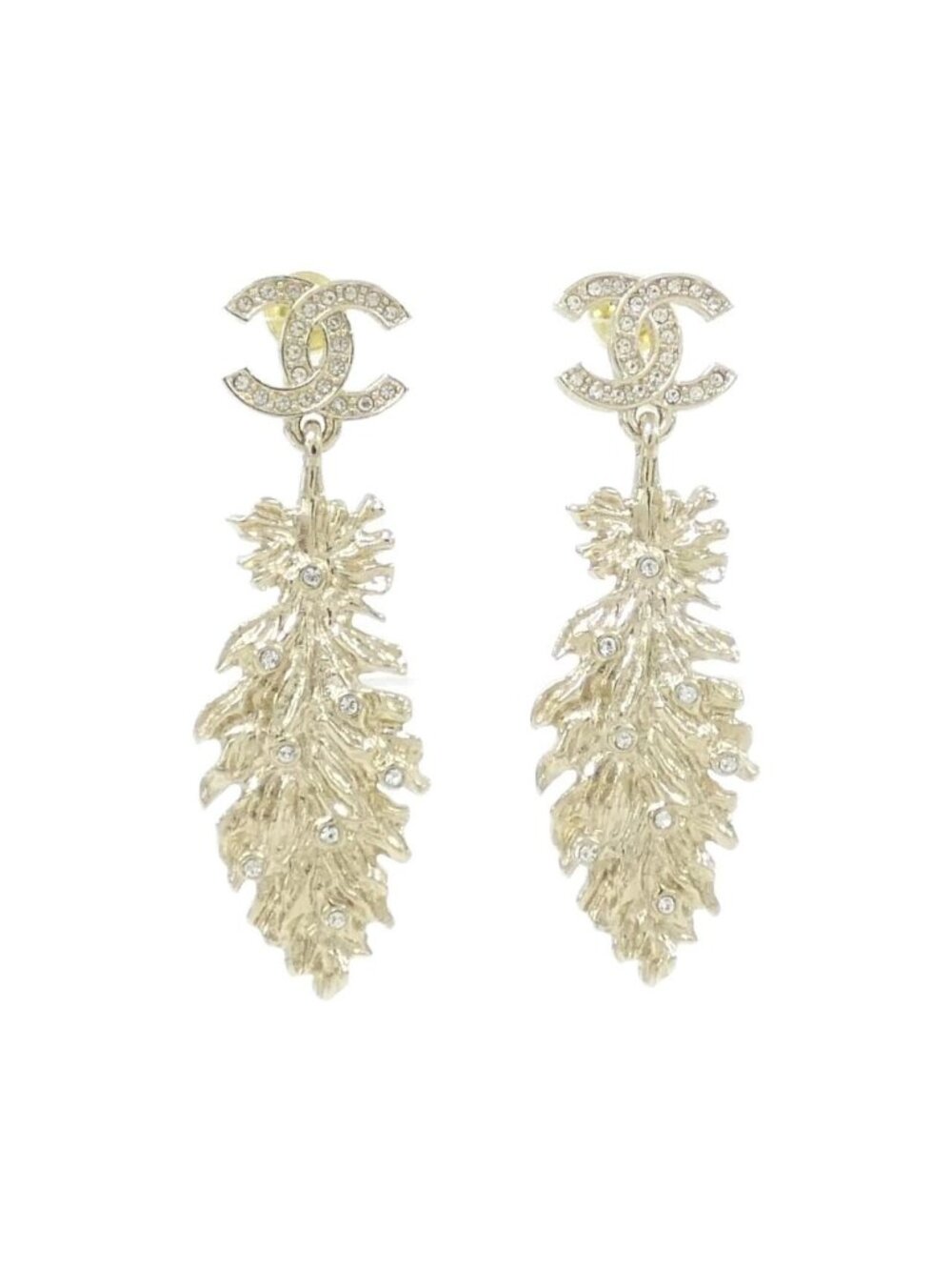 Chanel Earrings Gold